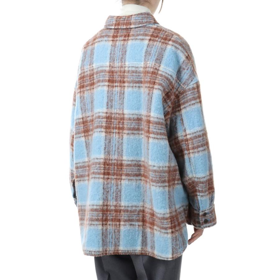 【SALE】SHAGGY CHECK JACKET/BLUE(22AMSJK02) Shinzone(シンゾーン) | Shinzone | 03