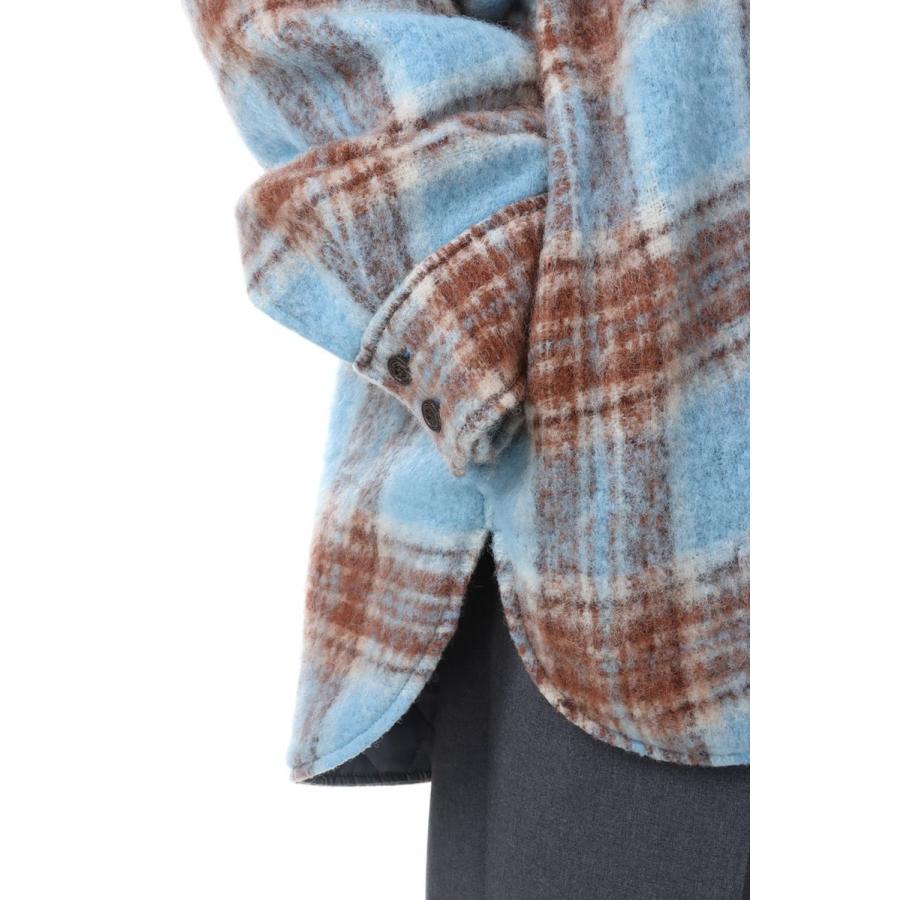 【SALE】SHAGGY CHECK JACKET/BLUE(22AMSJK02) Shinzone(シンゾーン) | Shinzone | 05
