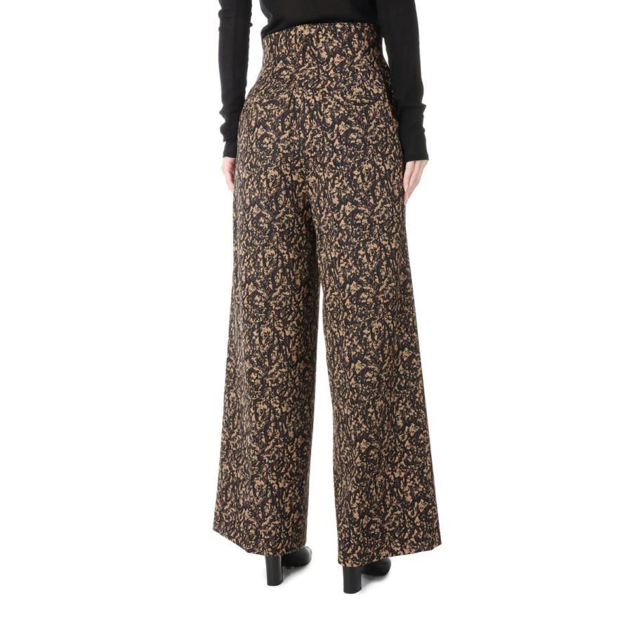 【P5倍 / SALE】Granite High waist pants/BROWN mix(E22AW/P-02/02) EBONY(エボニー) | EBONY | 02