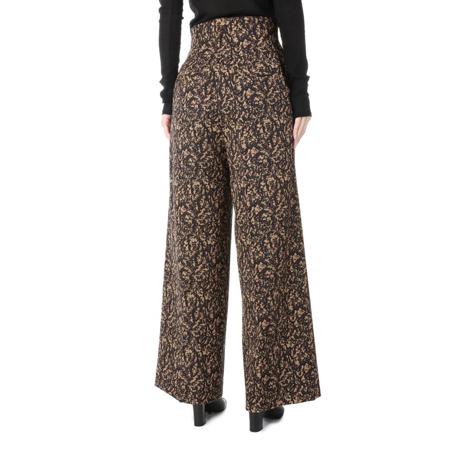 【P5倍 / SALE】Granite High waist pants/BROWN mix(E22AW/P-02/02) EBONY(エボニー) | EBONY | 02