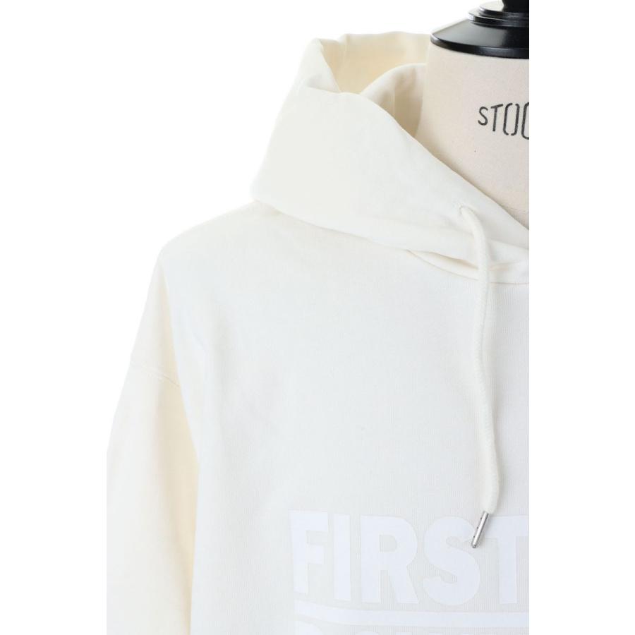 【P5倍 / SALE】PRINT HOODED COTTON SWEAT/WHITE(F372004C) [BP] First Down -Men-(ファースト・ダウン)First Down | FIRST DOWN | 03