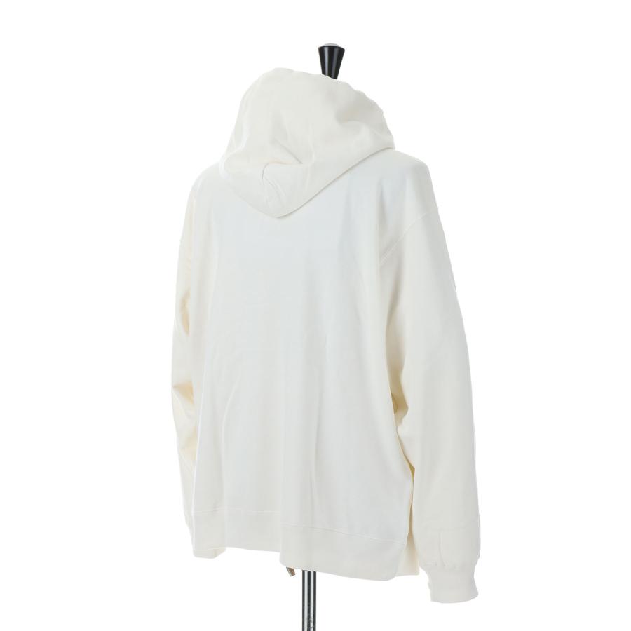 【P5倍 / SALE】PRINT HOODED COTTON SWEAT/WHITE(F372004C) [BP] First Down -Men-(ファースト・ダウン)First Down | FIRST DOWN | 05