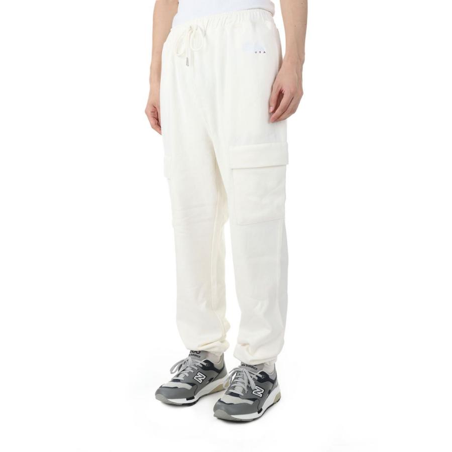 【P5倍 / SALE】CARGO PANTS COTTON SWEAT/WHITE(F372005C) [BP] First Down -Men-(ファースト・ダウン)First Down | FIRST DOWN | 02