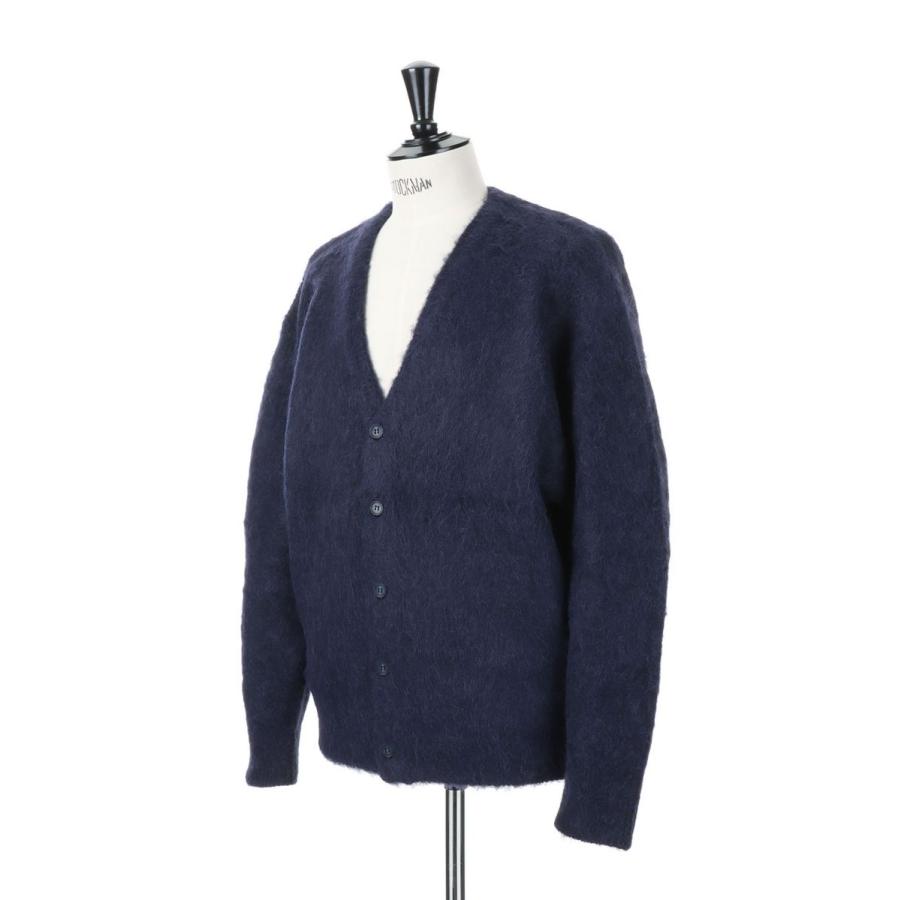 【SALE】ALPACA CARDIGAN(1004AWKN02) - B:NAVY - is-ness(イズネス) |  | 01