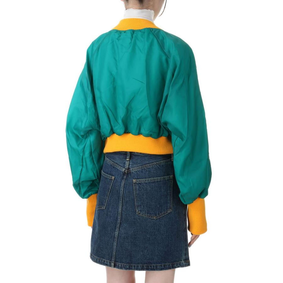 【P5倍 / SALE】circa make short nylon award jacket (cc22aw-32) 77circa -Women-(ナナナナサーカ) | 77circa | 02