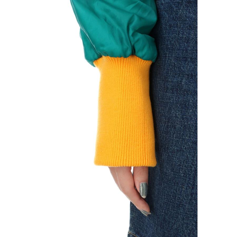 【P5倍 / SALE】circa make short nylon award jacket (cc22aw-32) 77circa -Women-(ナナナナサーカ) | 77circa | 05