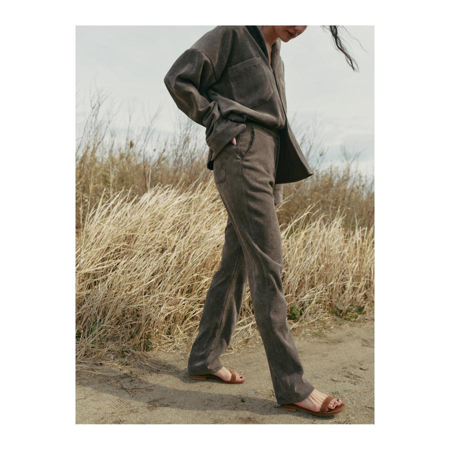 【P5倍 / SALE】SHADY PJ PANT -Coffee (TNH22200-20) The Newhouse(ザニューハウス) | THE NEWHOUSE | 07