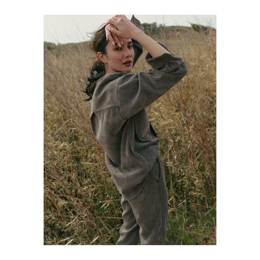 【P5倍 / SALE】SHADY PJ PANT -Coffee (TNH22200-20) The Newhouse(ザニューハウス) | THE NEWHOUSE | 08