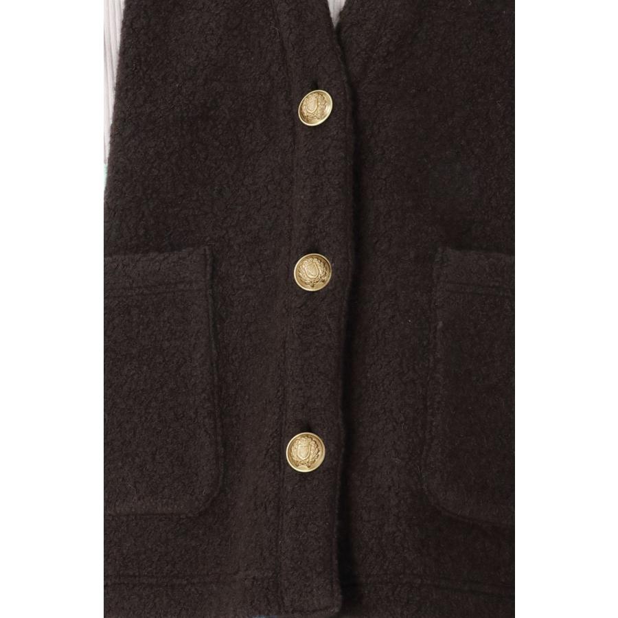【P5倍 / SALE】LUIGI VEST -Brown (TNH22200-10) The Newhouse(ザニューハウス) | THE NEWHOUSE | 04