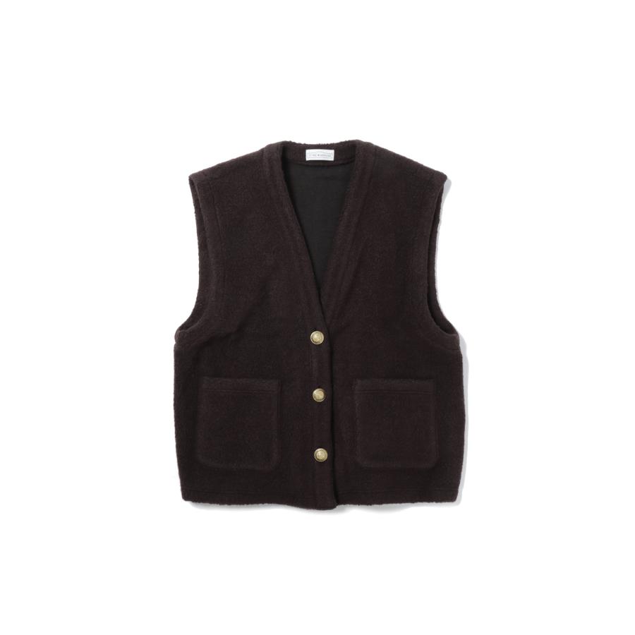 【P5倍 / SALE】LUIGI VEST -Brown (TNH22200-10) The Newhouse(ザニューハウス) | THE NEWHOUSE | 06