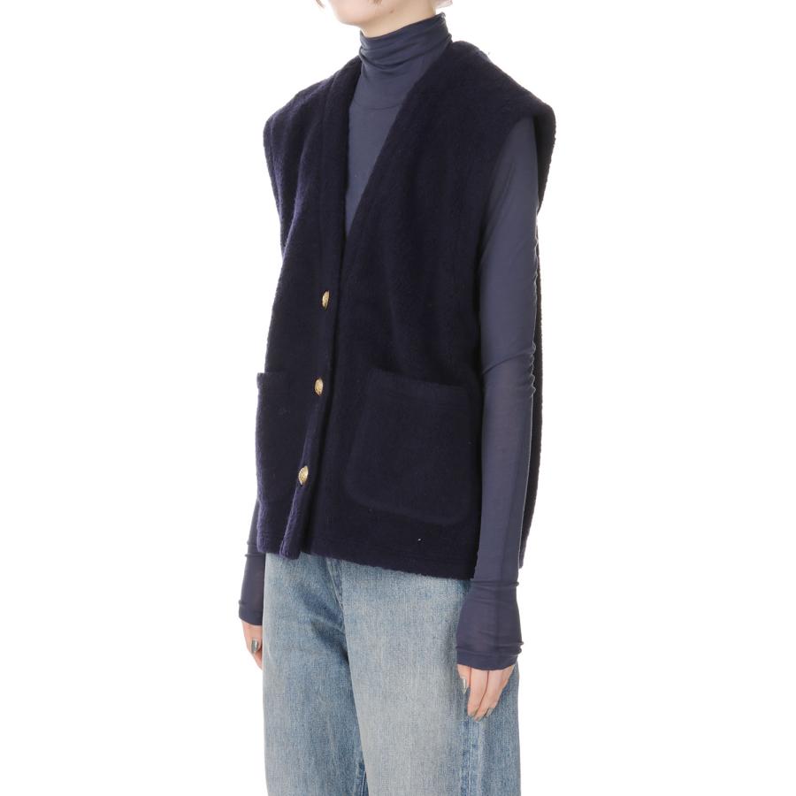 【P5倍 / SALE】LUIGI VEST -Navy (TNH22200-10) The Newhouse(ザニューハウス) | THE NEWHOUSE | 01