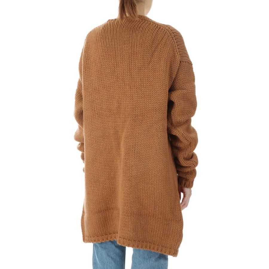 【16時までのご注文で最短翌日発送】Fine Lamb & Cashmere Bulky Knit Cardigan-CAMEL(18RKNTOP-04KAT) Bluebird Boulevard(ブルーバードブルバード)｜deepinsideinc｜03