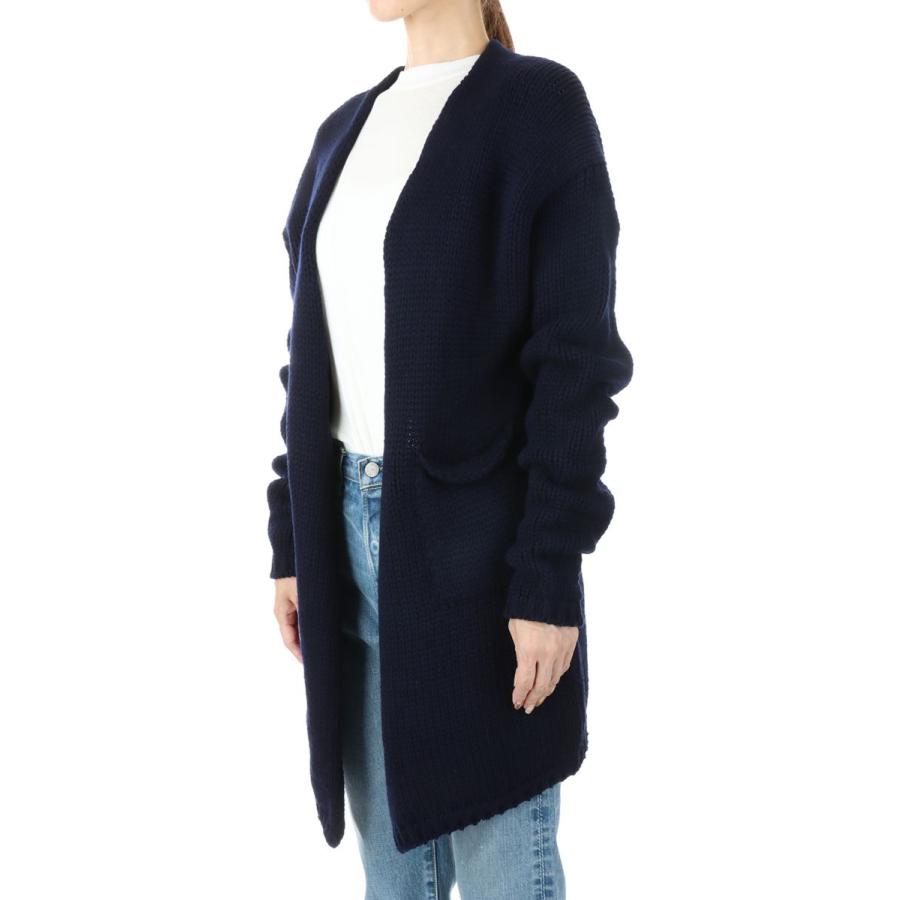 【P5倍 / SALE】Fine Lamb &amp; Cashmere Bulky Knit Cardigan-NAVY(18RKNTOP-04KAT) Bluebird Boulevard(ブルーバードブルバード) | BLUEBIRD BOULEVARD | 01