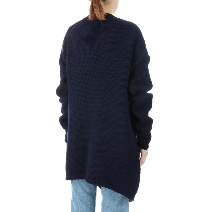 【P5倍 / SALE】Fine Lamb &amp; Cashmere Bulky Knit Cardigan-NAVY(18RKNTOP-04KAT) Bluebird Boulevard(ブルーバードブルバード) | BLUEBIRD BOULEVARD | 02