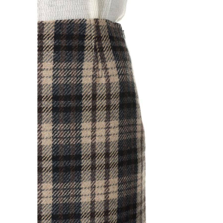 Recycled Bishou Wool Tight Skirt-BLACK(18RFABOT-02C) Bluebird Boulevard(ブルーバードブルバード) | BLUEBIRD BOULEVARD | 03