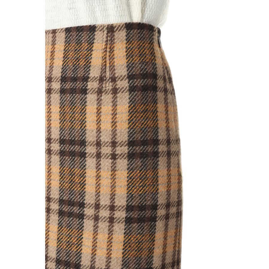 【P5倍 / SALE】Recycled Bishou Wool Tight Skirt-BROWN(18RFABOT-02C) Bluebird Boulevard(ブルーバードブルバード) | BLUEBIRD BOULEVARD | 03