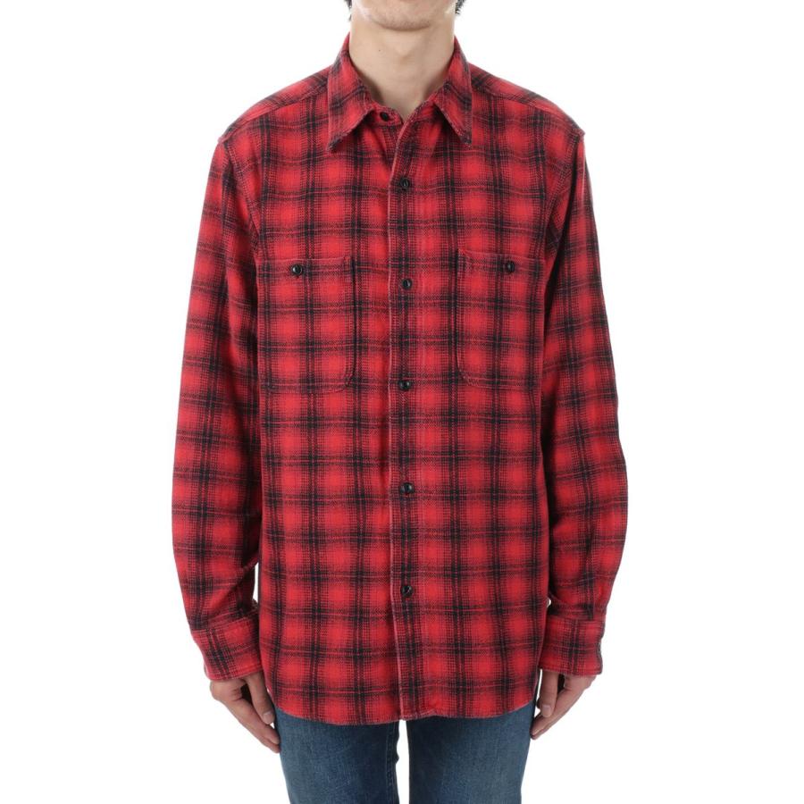 MINEDENIM 【SALE / 40%OFF】V.Check Flannel Work SH RPT (2209-5003 