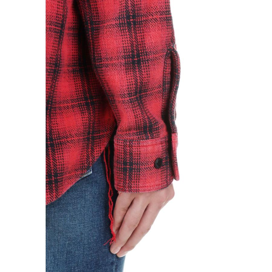 MINEDENIM 【SALE / 40%OFF】V.Check Flannel Work SH RPT (2209-5003 