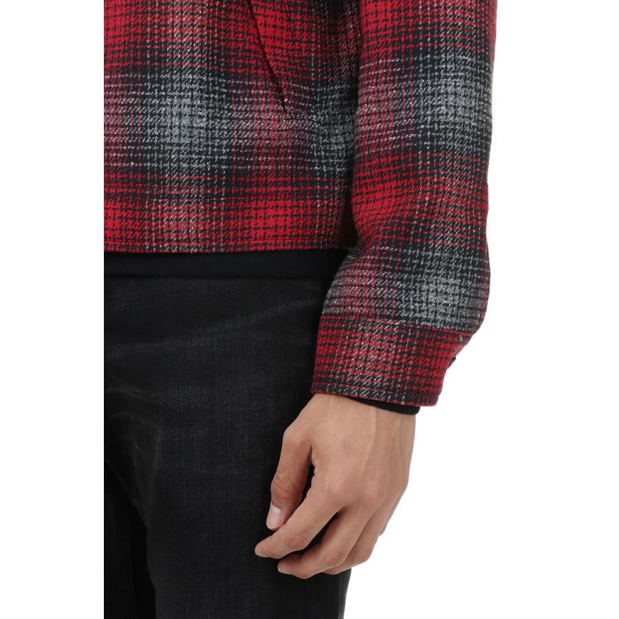 【P5倍 / SALE】Grandrelle V.Check Flannel Zipup BZ / RPT (2210-8001) Minedenim(マインデニム) | MINEDENIM | 05