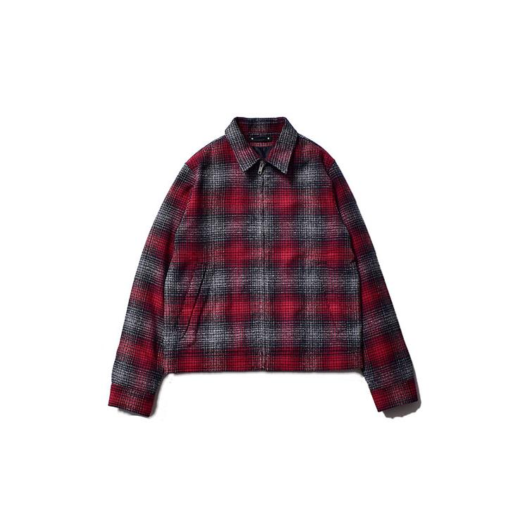 【P5倍 / SALE】Grandrelle V.Check Flannel Zipup BZ / RPT (2210-8001) Minedenim(マインデニム) | MINEDENIM | 07