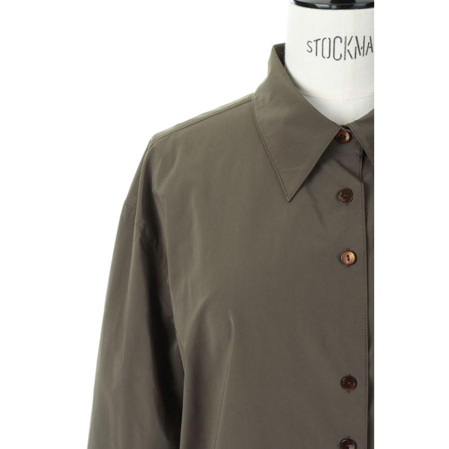 【SALE / 40%OFF】 Silky Roundhem Shirts -DARK BROWN(12220432) Todayful(トゥデイフル)