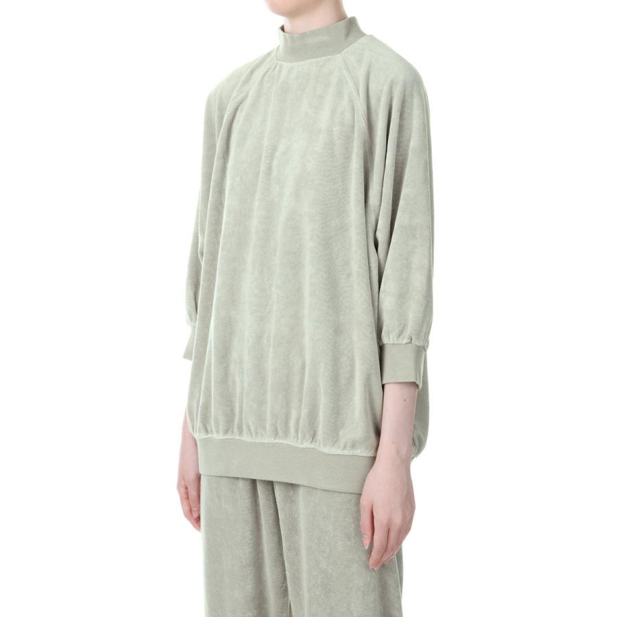 【P5倍 / SALE】3/4 Sleeve Mockneck -SEAL (125BT225193FW) ESSENTIALS -Women-(エッセンシャルズ) |  | 01