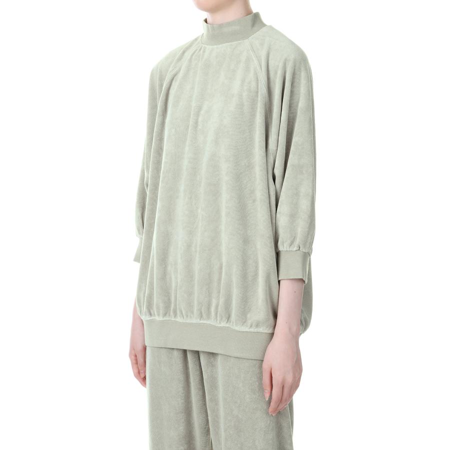 【P5倍 / SALE】3/4 Sleeve Mockneck -SEAL (125BT225193FW) ESSENTIALS -Women-(エッセンシャルズ) |  | 01