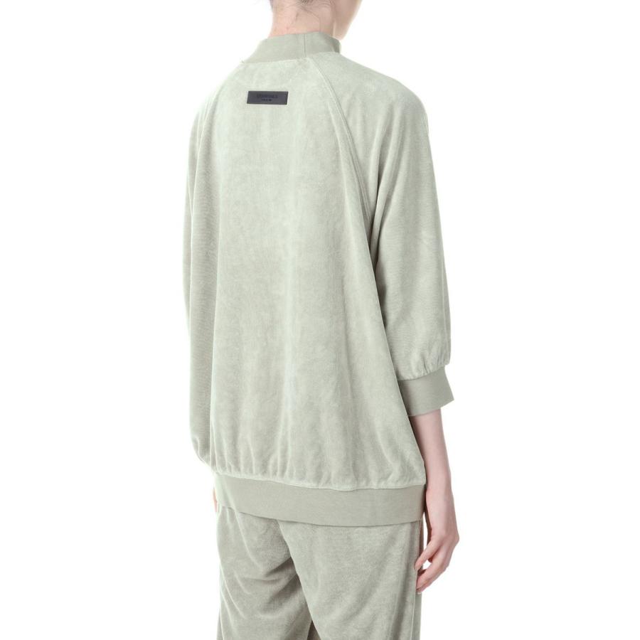 【P5倍 / SALE】3/4 Sleeve Mockneck -SEAL (125BT225193FW) ESSENTIALS -Women-(エッセンシャルズ) |  | 02