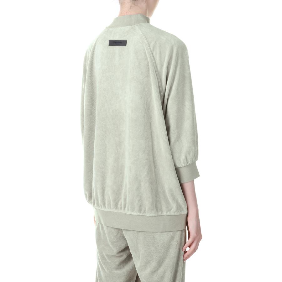 【P5倍 / SALE】3/4 Sleeve Mockneck -SEAL (125BT225193FW) ESSENTIALS -Women-(エッセンシャルズ) |  | 02