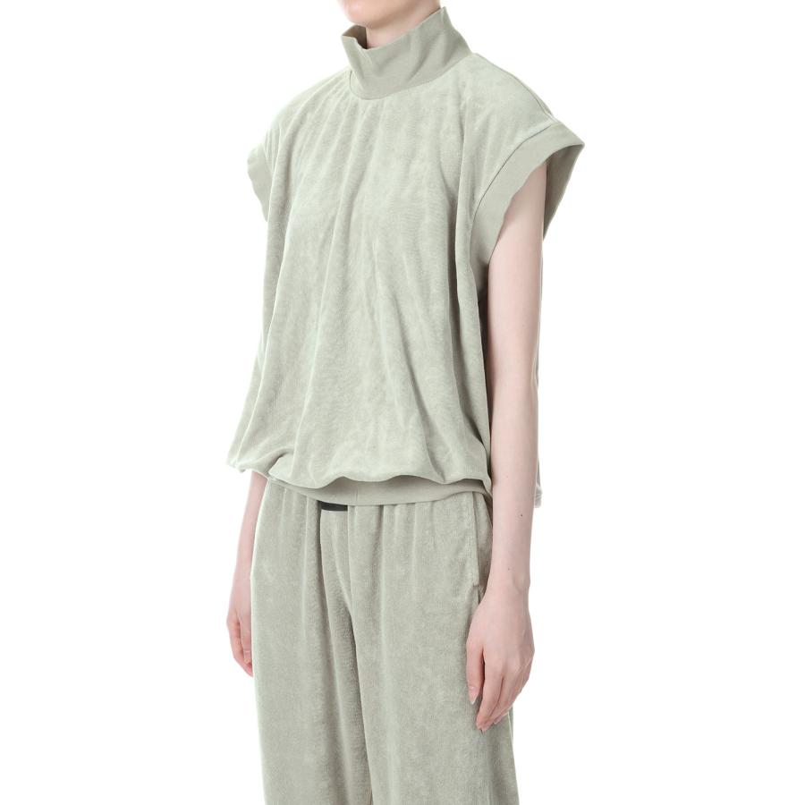 【P5倍 / SALE】Pullover Mockneck Vest -SEAL(125BT225073FW) ESSENTIALS -Women-(エッセンシャルズ) |  | 01