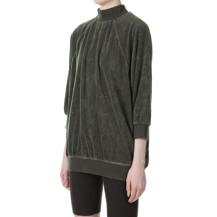 【SALE / 40%OFF】3/4 Sleeve Mockneck -OFF BLACK (125BT225190FW) ESSENTIALS -Women-(エッセンシャルズ)