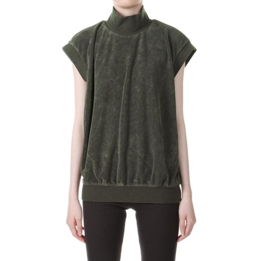 【P5倍 / SALE】Pullover Mockneck Vest -OFF BLACK (125BT225070FW) ESSENTIALS -Women-(エッセンシャルズ) | 