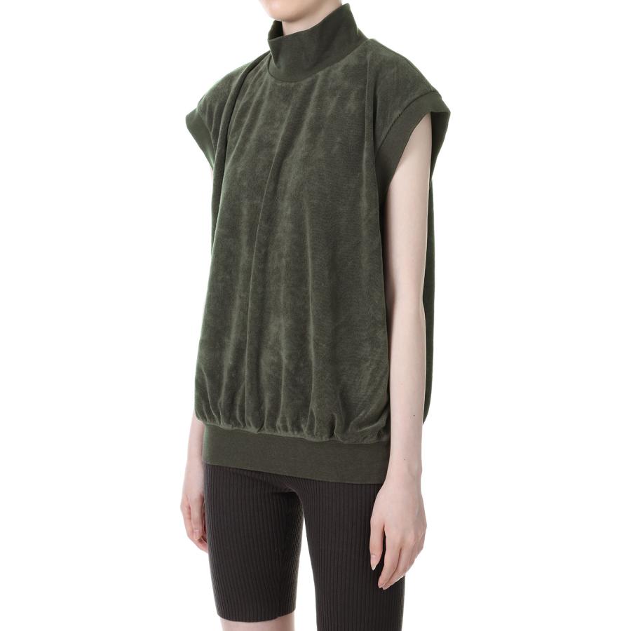 【P5倍 / SALE】Pullover Mockneck Vest -OFF BLACK (125BT225070FW) ESSENTIALS -Women-(エッセンシャルズ) |  | 01