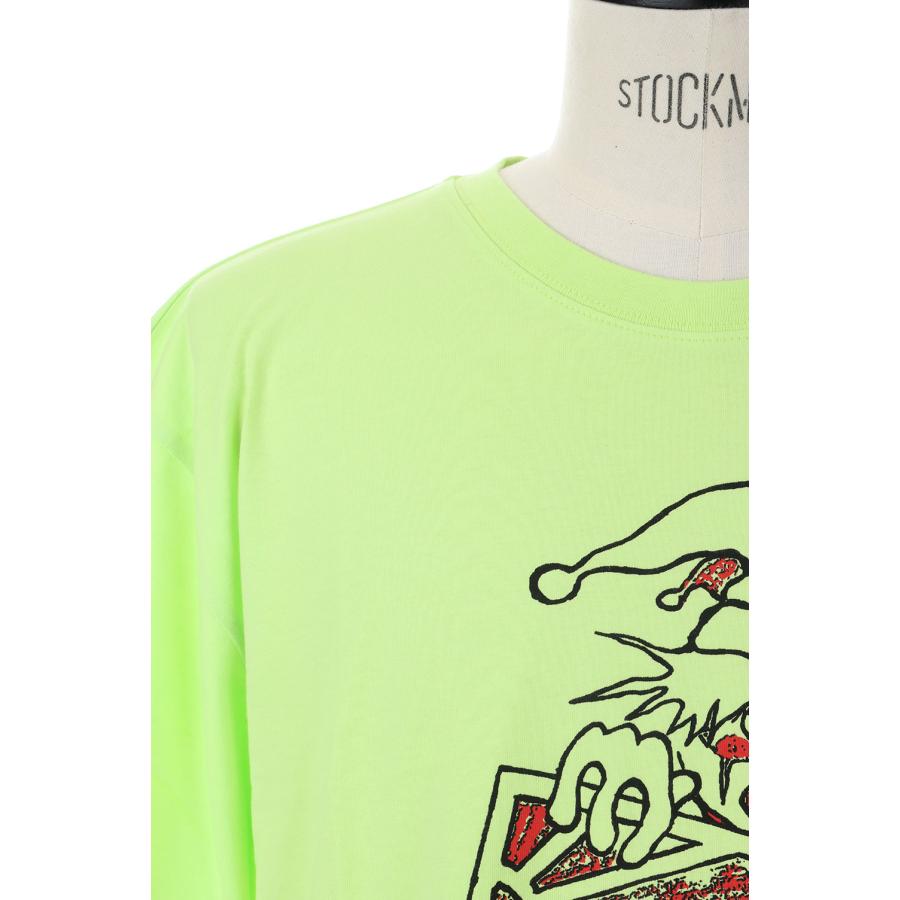 【P10倍】【SALE】CLOWN TSHIRT KNIT / LIME RASSVET(ラスベート) |  | 03
