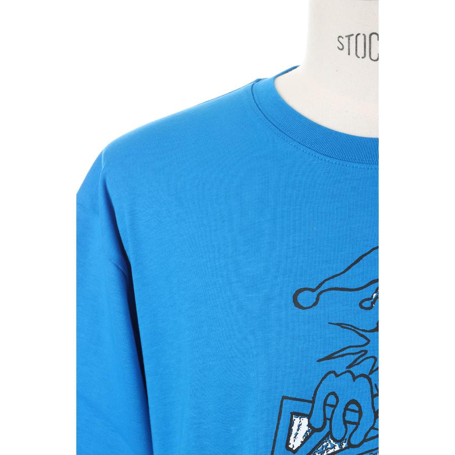 CLOWN TSHIRT KNIT / BLUE RASSVET(ラスベート) |  | 03