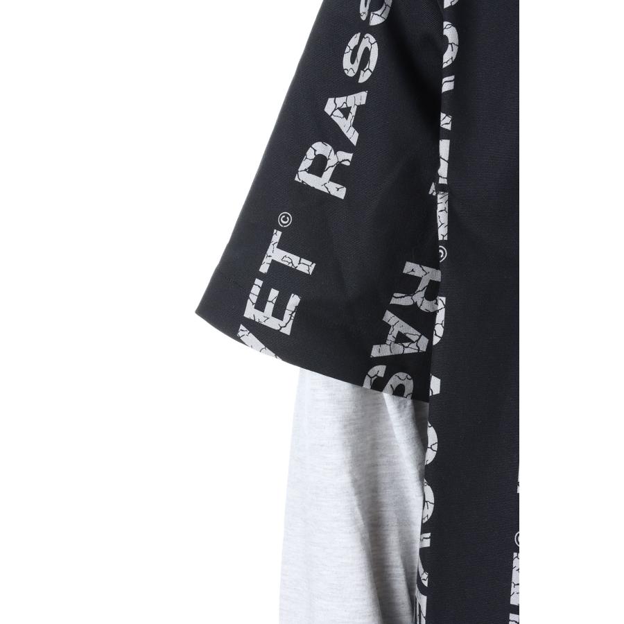 【P10倍】【SALE】DESERT HYBRID SHIRT WOVEN KNIT / BLACK RASSVET(ラスベート) |  | 04