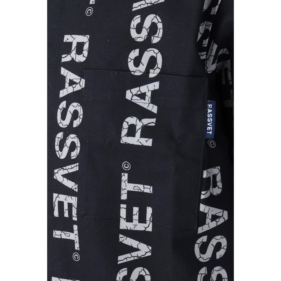 【P10倍】【SALE】DESERT HYBRID SHIRT WOVEN KNIT / BLACK RASSVET(ラスベート) |  | 06