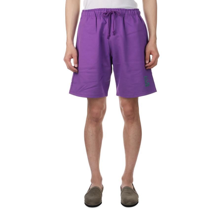 【P10倍】【SALE】LOGO SHORTS KNIT / PURPLE RASSVET(ラスベート) |  | 01