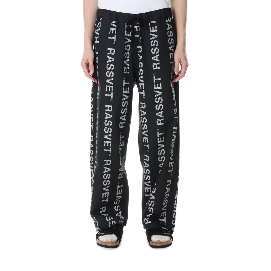 【P10倍】【SALE】DESERT TROUSERS WOVEN / BLACK RASSVET(ラスベート) |  | 01