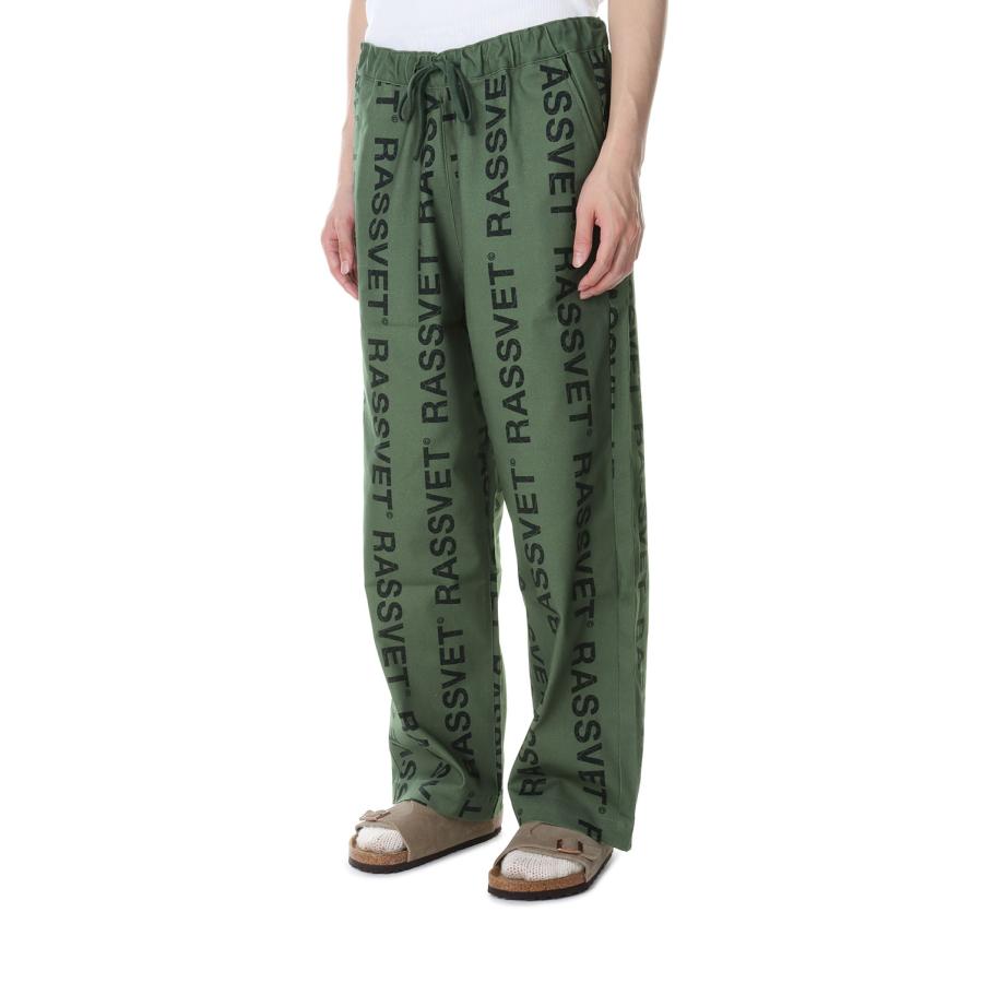 【P10倍】【SALE】DESERT TROUSERS WOVEN / GREEN RASSVET(ラスベート) |  | 02