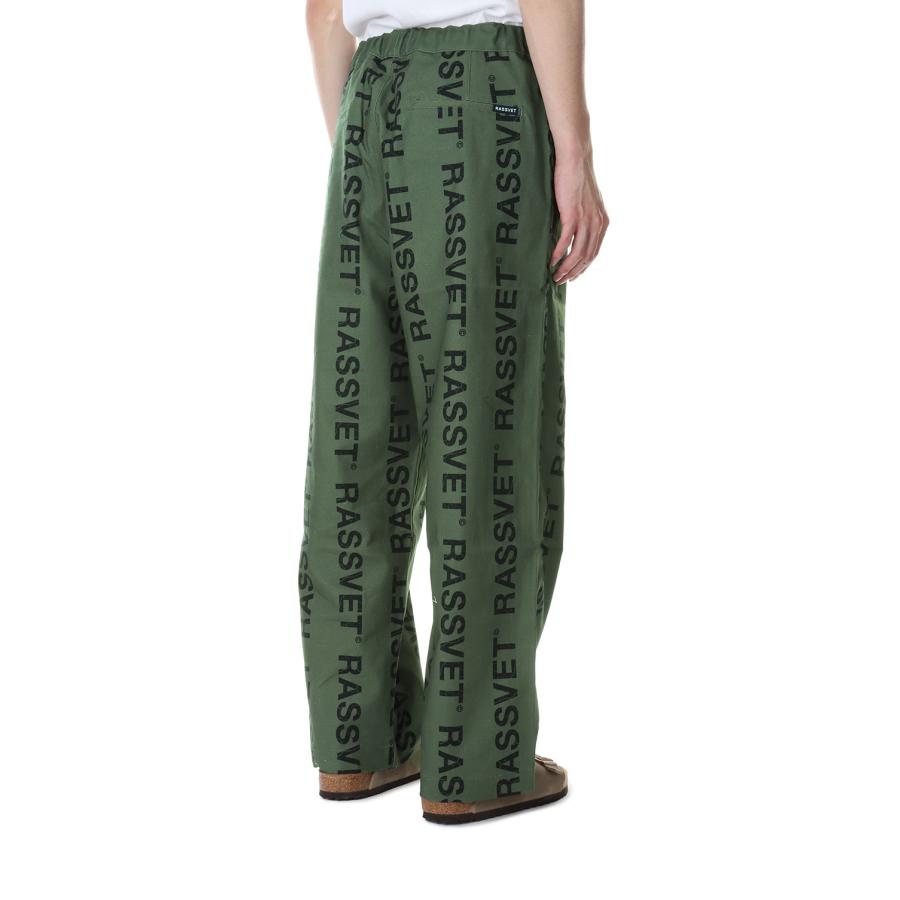 【P10倍】【SALE】DESERT TROUSERS WOVEN / GREEN RASSVET(ラスベート) |  | 03