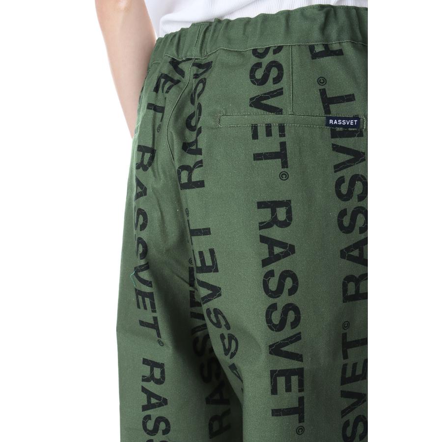 【P10倍】【SALE】DESERT TROUSERS WOVEN / GREEN RASSVET(ラスベート) |  | 05