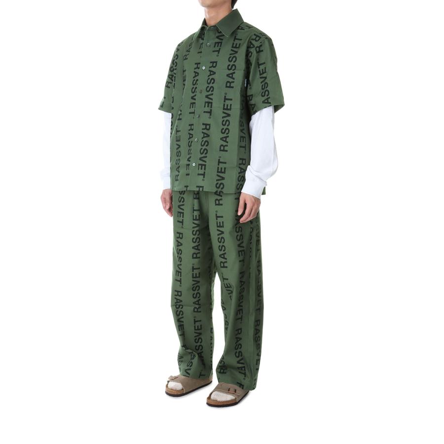 【P10倍】【SALE】DESERT TROUSERS WOVEN / GREEN RASSVET(ラスベート) |  | 06