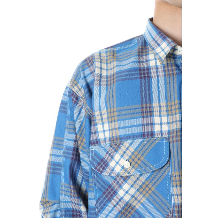 DAIWA PIER39（ダイワ ピア39） 【P5倍】TECH ELBOW PATCH WORK SHIRTS