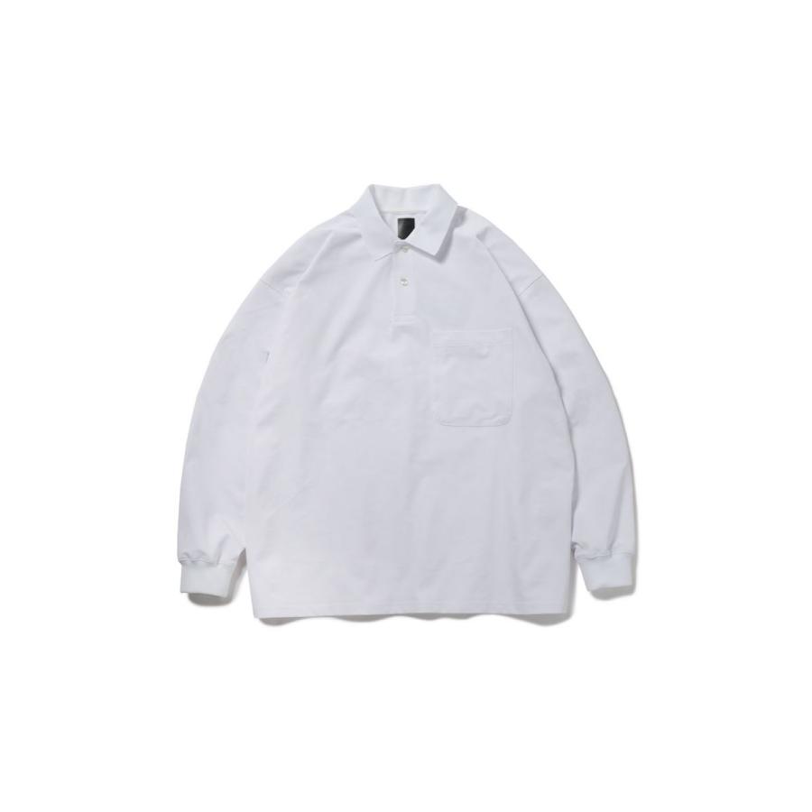 DAIWA PIER39（ダイワ ピア39） 【P5倍】TECH POLO SHIRTS L/S - WHITE
