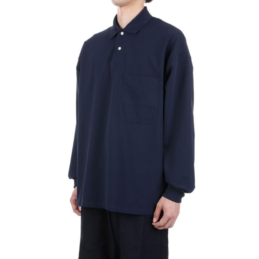 DAIWA PIER39（ダイワ ピア39） TECH POLO SHIRTS L/S - D.NAVY (BE
