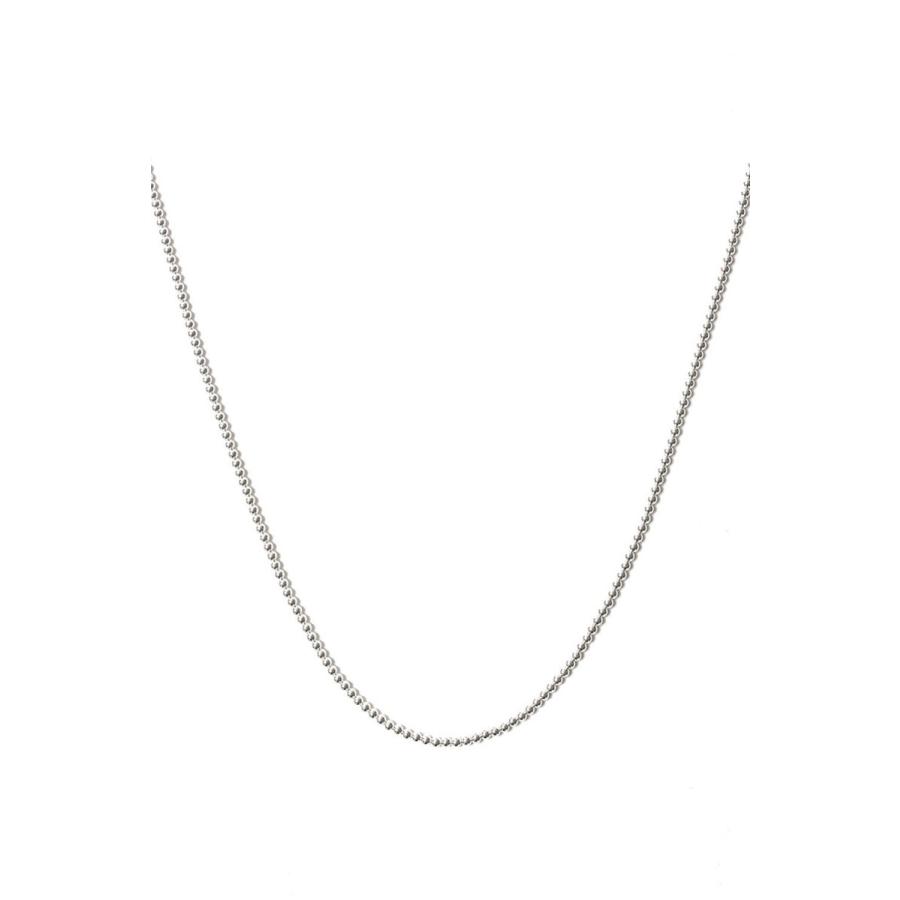 16時までで最短翌日発送】 Ball Chain Necklace -Silver925 (12990916