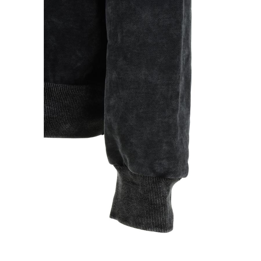 Acid-Wash Hand Rose Sweat Shirts -BLACK x PURPLE(LEC1171) LEGENDA(レジェンダ) | LEGENDA | 04