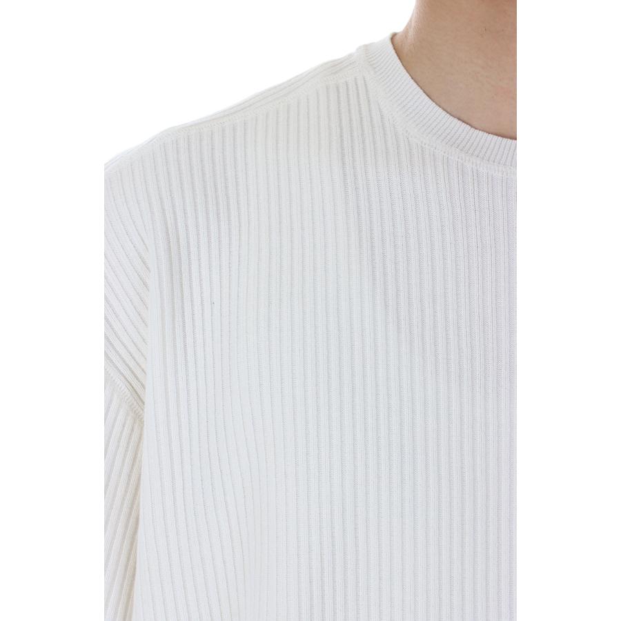 【P5倍 / SALE】SWEDISH RIB LS TEE / White(23SS-MS1-007) MAGIC STICK(マジックスティック) | MAGIC STICK | 03