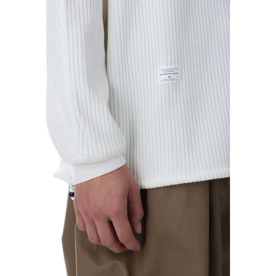 【P5倍 / SALE】SWEDISH RIB LS TEE / White(23SS-MS1-007) MAGIC STICK(マジックスティック) | MAGIC STICK | 04